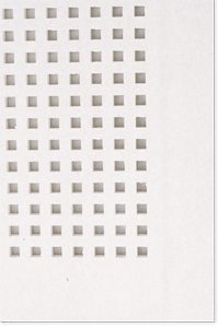 AKUSTİK kare-bordürlü (10x10mm) 12,5 mm-2,40 m