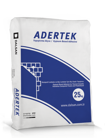Adertek Yapıştırma Alçısı 25 kg