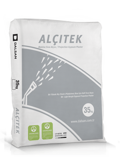 Alçıtek 35 kg Makine Sıva Alçısı